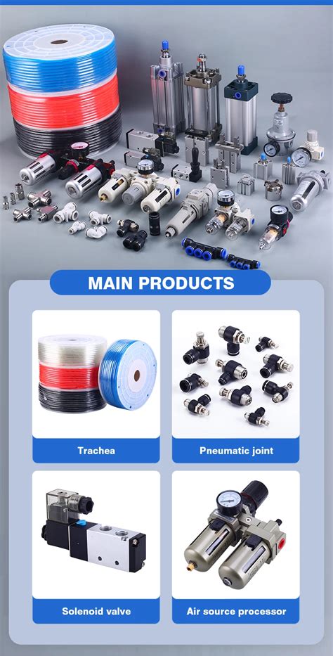 Standard Cylinder Ca2 Series Standard Type Double Acting Single Rod Air