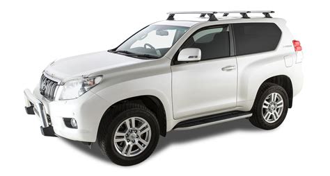 Toyota Prado 150 Series 5dr 4wd 11 09on Rhino Rack Vortex Silver 3 Bar Roof Rack Ja9568 Roof