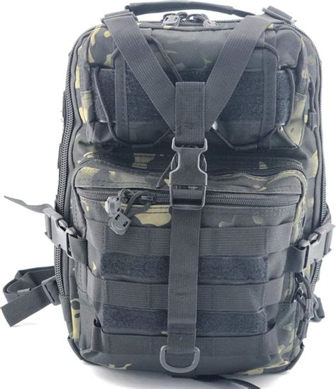 Mochila táctica de 20 L militar de asalto bolsa de ejército Molle EDC