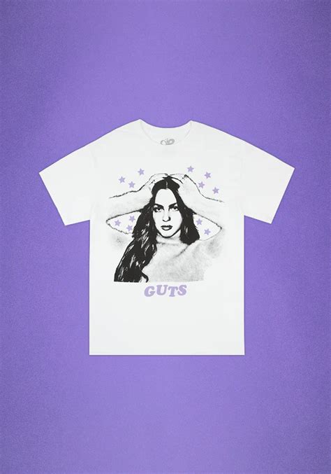 Guts T Shirt Olivia Rodrigo