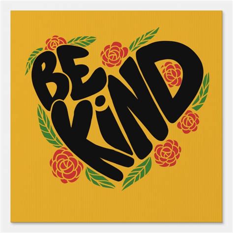 Be Kind Sign Custom Holiday Card Create Sign Signs