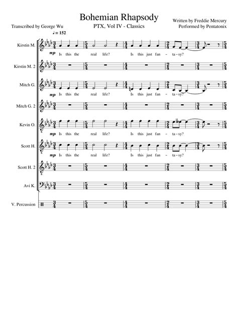 Queen Bohemian Rhapsody Guitar Chords | Musical Chords