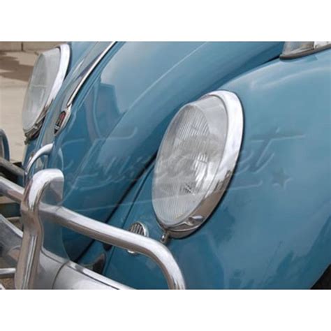 Lente Farol VW Fusca Olho Boi EMPI Modelo Porsche Fuscanet Brasil