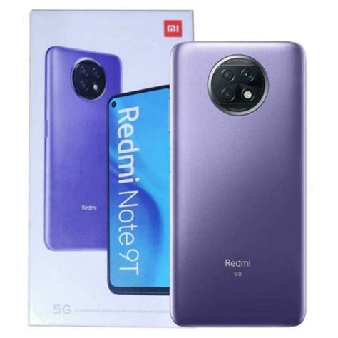 Xiaomi Redmi Note 9t M2007j22g 64gb Daybreak Purple Mzb084ren