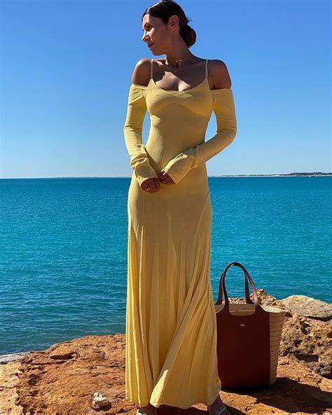 JACQUEMUS Jacquemus Instagram Photos And Videos Maxi Dress