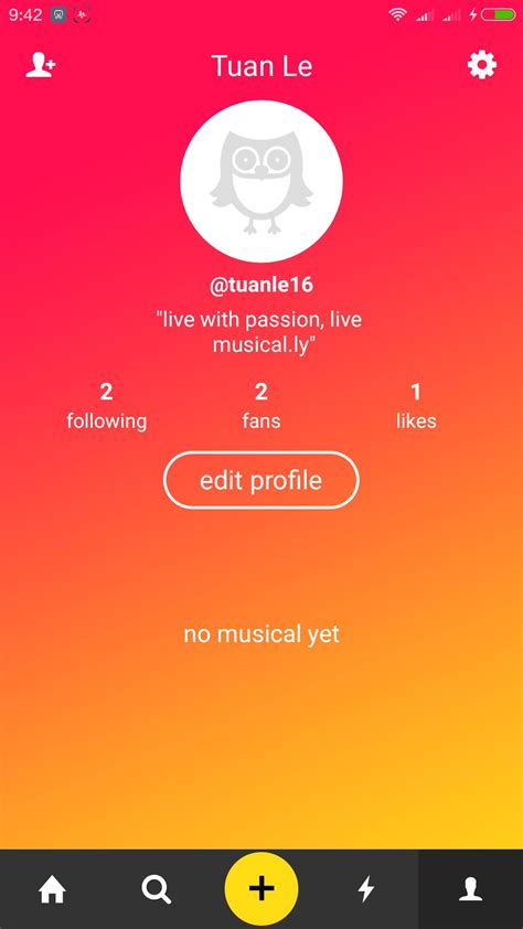how to find old musical.ly account
