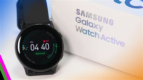 Samsung Galaxy Watch Active Unboxing First Impressions Youtube