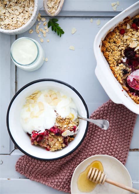 Baked Oats Mit Beeren Rezept Zucker Zimt Und Liebe