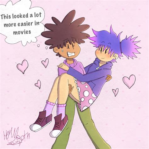 Harder than expected. [ Original ] drawing and characters by me. : r