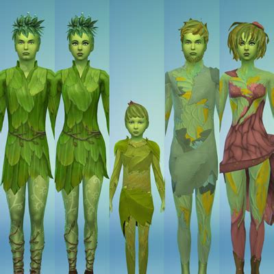 Plantsim Outfit Ts2 Ts3 Conversion The Sims 4 Create A Sim