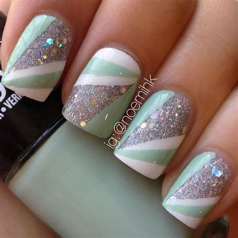 100 Awesome Green Nail Art Designs Styletic