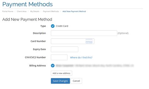 How To Add Remove Or Update A Payment Method Knowledgebase Emwd