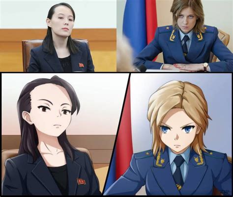 The Duel Between Kim Yo Jong Vs Natalia Poklonskaya R Drawing