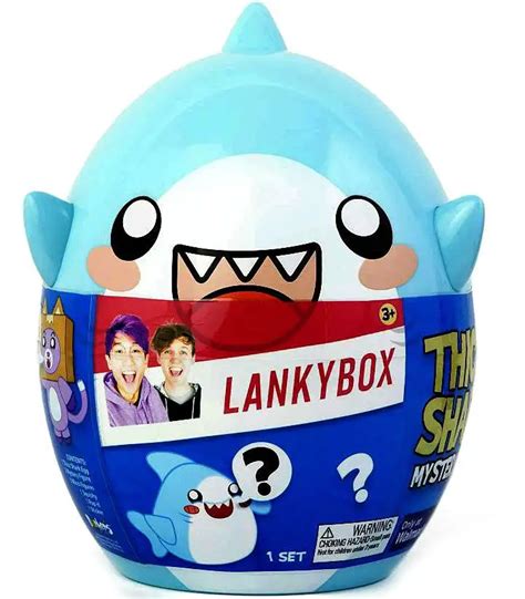 LankyBox Thicc Shark Exclusive GIANT Mystery Egg 2 Figures, 3 Micro ...