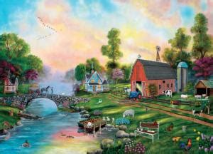 Wise Acres Farm Pieces Sunsout Serious Puzzles