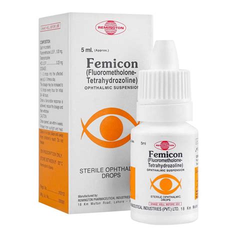 Purchase Remington Pharmaceuticals Femicon Eye Drops, 5ml Online at ...