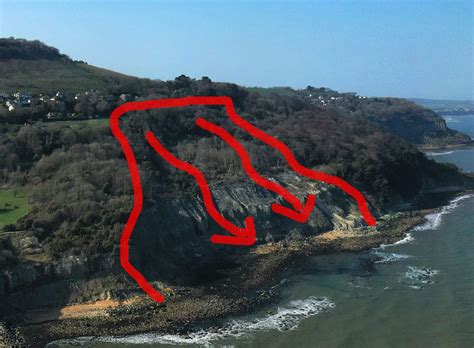 Astonishing New Aerial Image Reveals The Scale Of The Bonchurch Landslide