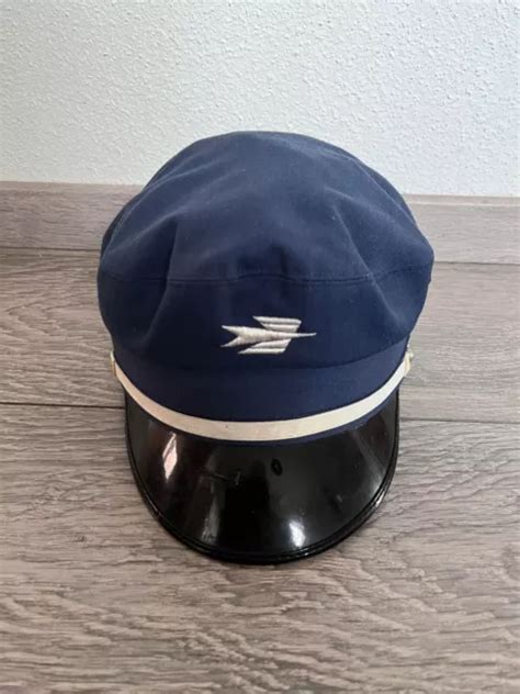 Ancienne Casquette De Facteur Ptt Scecam Bernay Taille Eur