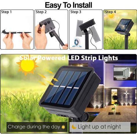 Solar Led Light Strip Outdoor Waterproof Obitol