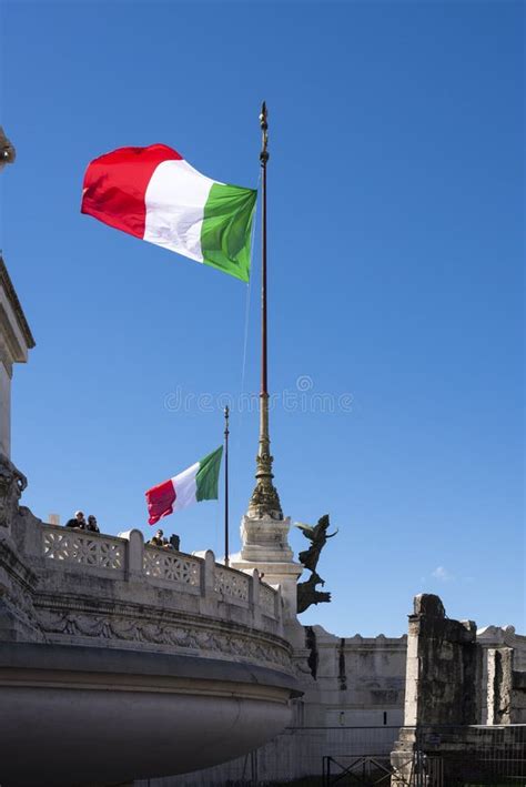 A Picture Of Italian Flag Stock Photo Image Of Flying 264790108