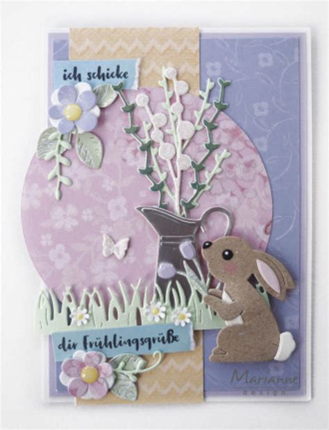 Marianne Design Craftable Bunny By Marleen Cr Paperpads Nl