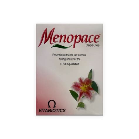 Menopace Food Supplement Vitabiotics 30s Nutritional Support During