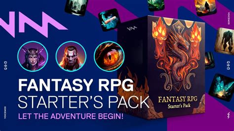 Fantasy Rpg Starter S Pack Let The Adventure Begin Youtube