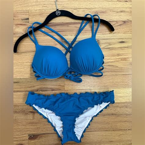 Shade Shore Swim Shade Shore Teal Bikini Set Poshmark