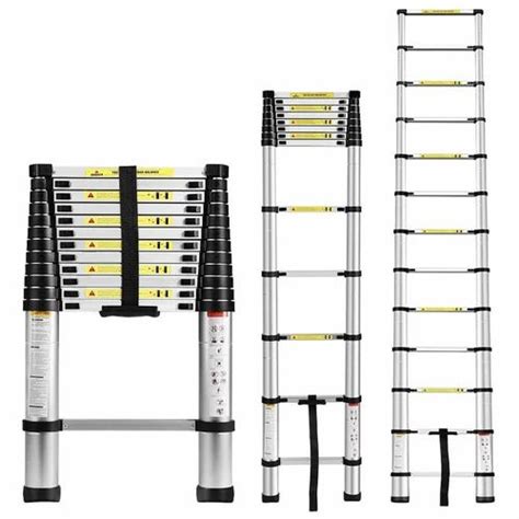 Aluminium Safety Lock Folding Telescopic Ladder Model Name Number