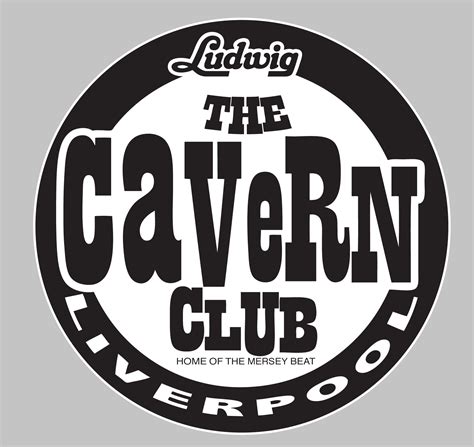 Cavern Club Ludwig logo fridge magnet - Cavern Club