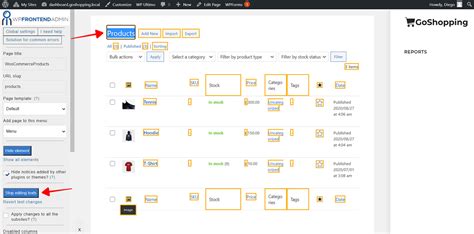 Set Up The Woocommerce Products On The Frontend Dashboard