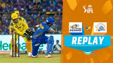 Watch Replay M Mi Vs Csk Tam Video Online Hd On Jiocinema