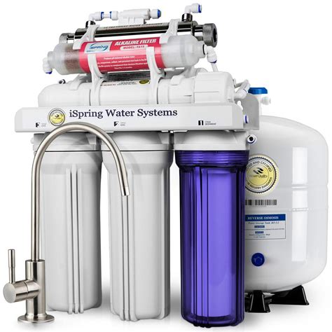 Ispring Deluxe Undersink Stage Reverse Osmosis Drinking Water