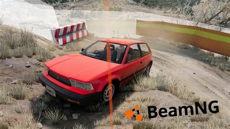 MAŁY SAMOCHÓD I SZALONY WJAZD TERENOWY w BEAMNG DRIVE TRUDNE WYZWANIE