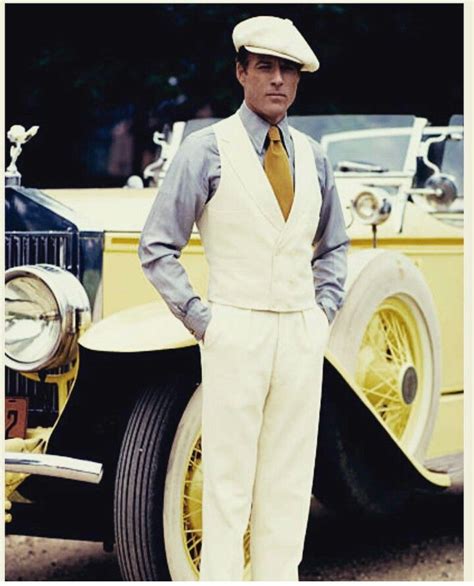 Robert Redford As Jay Gatsby Great Gatsby Men Outfit Great Gatsby