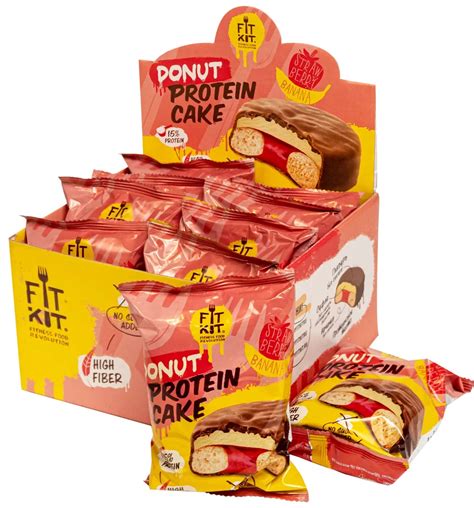FitKit Donut Protein Cake 100 гр. — Купить в Уфе