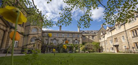 University Of Oxford Hertford College Partnership Ifsa