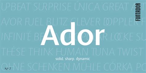 Ador Font | Webfont & Desktop | MyFonts