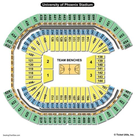 University Of Phoenix Stadium Seating Chart Concert - Stadium Seating Chart