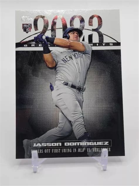 CARTE JASSON DOMÍNGUEZ 2024 Topps Series 1 Yankees 23GH 26 2023