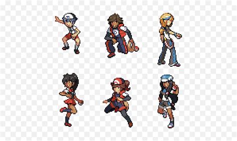 Custom Pokemon Female Trainer Sprites Design Talk