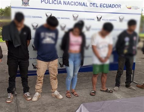 Policía Ecuador on Twitter DURO CONTRA EL DELITO Aprehendimos a 6