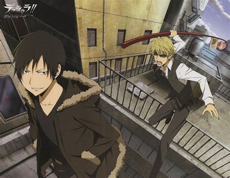 Durarara Izaya Shizuo Anime Guys Photo 16178671 Fanpop