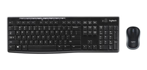 Kit De Teclado E Mouse Sem Fio Logitech Mk Portugu S Brasil De Cor