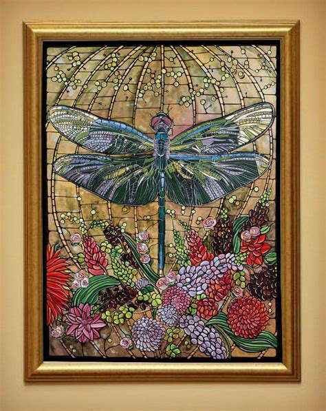 5d Animal Diamond Painting Painted Dragonfly Mosaic Diy Full Diamond