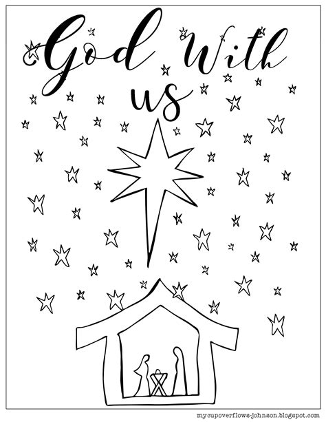 God Gave Christmas Coloring Pages - KaylaaxBeltran