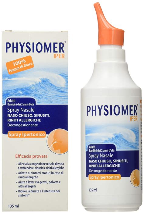 Buy Hypertonic Nasal Spray Physiomer Csr Package 135 Ml Online At