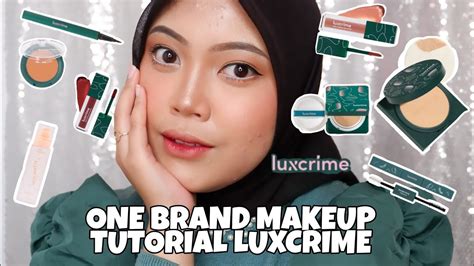 ONE BRAND MAKEUP TUTORIAL LUXCRIME YouTube