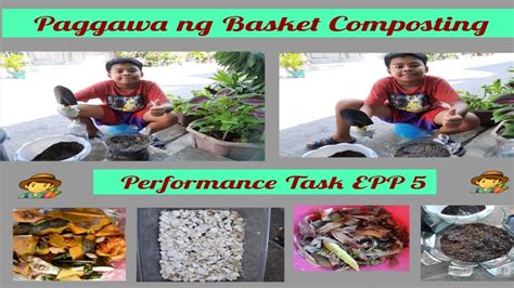 Paggawa Ng Basket Composting EPP 5 YouTube