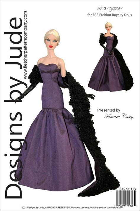 Stargazer Doll Clothes Sewing Pattern Integrity Fashion Royalty